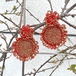 Sundai cluster earrings